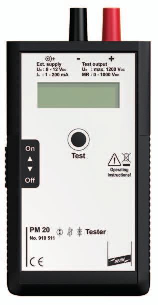 Měřicí přístroj PM 20 4. Technické údaje přístroje PM 20 3.