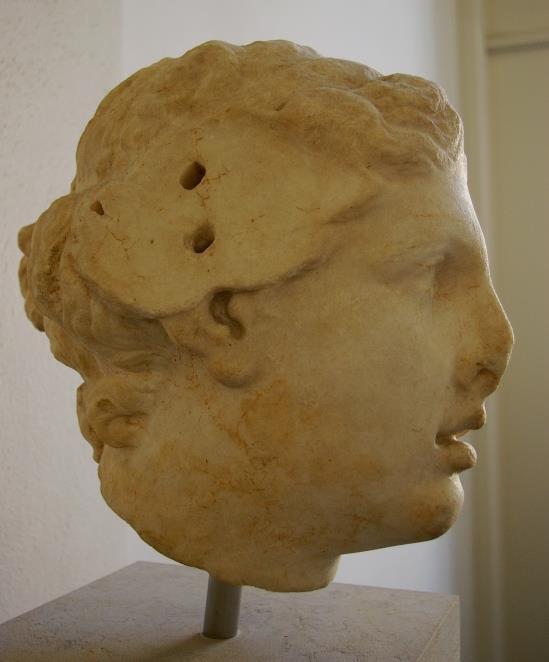 Pergamském muzeu Byla nalezena na