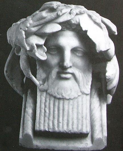 tuto kopii nadepsal sochař Boethos z Kalchedónu Bardo Museum, Tunis stejná herma je i v Malibu v Pompejích