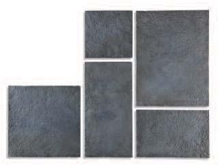 DLAŽDICE BRADSTONE BLUE LIAS Autentické se silným výrazem a nadčasově krásné. Inspirované jedinečnou atmosférou starého kláštera na jihu Anglie to jsou Bradstone Blue Lias dlaždice.