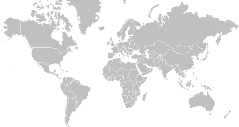 GARDNER DENVER WORLDWIDE LOCATIONS Komplexní zkušenosti a odbornost Výkon rotačních šroubových