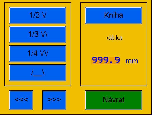 opět aktivujeme číselnou ikonu pod popisem délka. Pomocí číselné klávesnice nastavíme vzdálenost od prvního segmentu a stiskneme tlačítko Enter. Druhý segment je nastaven.