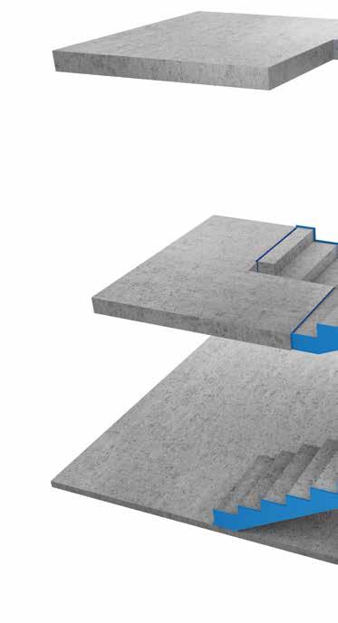 Větší klid vyšší standard Optimální kročejová izolace se systémem Schöck Tronsole Kompletní systém přináší jen výhody Vsaďte při řešení problematiky kročejové izolace schodiště na systém Schöck