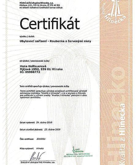 4 Hlinecké noviny červen 2018 Kvalita z Hlinecka předávání certifikátů V sobotu 21. dubna u příležitosti Svatojiřského jarmarku na Betlémě v Hlinsku byly zástupci Místní akční skupiny Hlinecko, z.s. slavnostně předány držitelům regionální značky Kvalita z Hlinecka nové a prodloužené certifikáty.