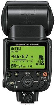 Systém kreativního osvětlení Nikon Řada blesků Nikon SB-5000 Vrcholný model blesků Nikon s podporou systému kreativního osvětlení nové generace D5, série D4, Df, D810/D810A, D750, D500, D7200, D7100,