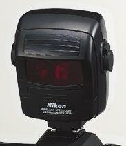 limitovaná. Upevňovací kroužek SX-1 Umožňuje upevnit až čtyři blesky SB-R200 na objektiv nebo až osm blesků mimo fotoaparát.