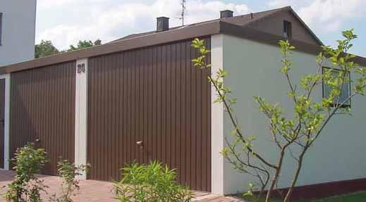 Meissa duo -montovaná dvojgaráž s omítkou 5m x 5,8m Veškeré