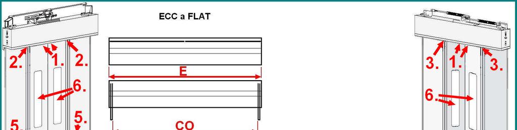Skládací kabinové dveře BUS 1.3.