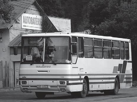 ČESKÉ A SLOVENSKÉ AUTOBUSY, TROLEJBUSY A MINIBUSY Příměstský autobus Granus H10-11 Maly autobus turystyczny Jelcz Olawka z roku 1965 Funkční vzorek městského autobusu Karosa B 831 z roku 1985 Koncem