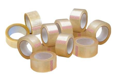 Lepicí pásky standard nejběžnější lepicí pásky na trhu nosičem lepení je