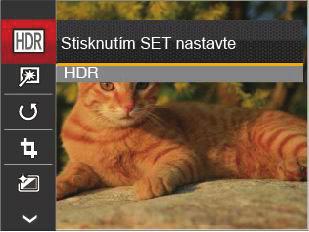 Nabídka Přehrávání Režim: 1. Stisknutím tlačítka zobrazte obrazovku přehrávání a stisknutím tlačítka vstupte do nabídky. 2.