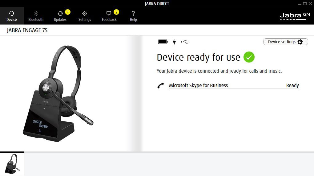 9. Jabra Direct Jabra Direct je počítačový software, určený k podpoře, správě a zajištění optimální funkčnosti zařízení Jabra.