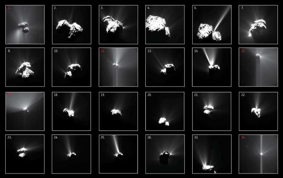 67P kometární aktivita