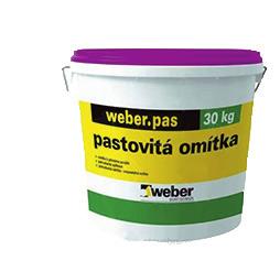 omítka WEBER pas silikon,