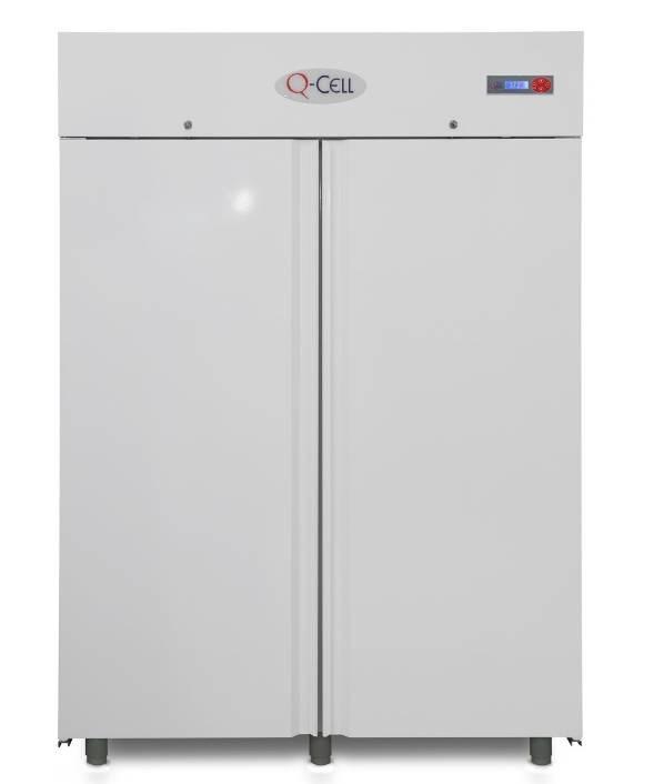 Laboratorní inkubátor Q-Cell 1400/40 Basic Q-CELL 1400 - Interiér s hliníkem - 2 x 3 drátěné police ocelové potažené - Možnost instalovat až 2 x 23 polic - 300 kg užitečné zatížení zařízení - Brutto