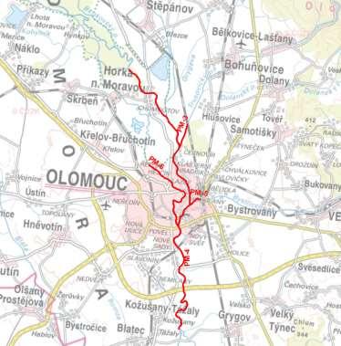 Úsek PM-4, Morava Olomouc PM-4 Silniční