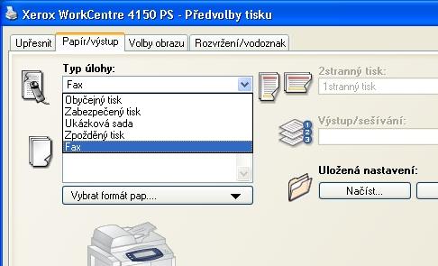 Fax pro sítě LAN Volitelná funkce Fax pro sítě LAN umožňuje odesílání faxu na libovolný faxový přístroj ve veřejné telefonní síti z počítače nebo pracovní stanice.