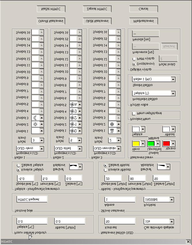 Snímač se propojí s PC kabelem typu USB mini B. Při připojeném kabelu má prioritu USB komunikace před linkou RS485.