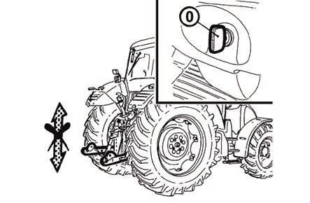 Blokování (v poloze transport) 3. Rychlost spouštění 4. Nastavení polohy zvedacího zařízení 5. Omezení horní polohy 6.