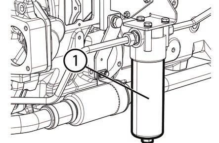E730 Výměna sacího filtru P11004 Sací filtr je umístěn na levé straně převodovky. Výměnu filtru musíte provést po vypuštění olejové náplně převodovky. Při výměně filtru vytéká z hadic olej.