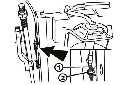 spuštěním a opakovaným zvednutím ramen hydrauliky do transportní polohy zjistěte, zda se motor při volnoběžných otáčkách nepřidusí - pojišťovací ventil čerpadla hydrauliky nesmí být v činnosti 6.