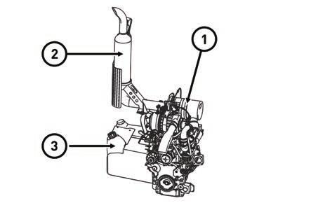 SYSTÉM DODATEČNÉ ÚPRAVY SPALIN Traktor je vybaven motorem splňujícím emisní limity STAGE IV a TIER 4f.