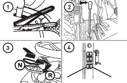 JÍZDNÍ PROVOZ Před jízdou s novým traktorem se nejdříve seznamte se schématem řazení a vyzkoušejte si jednotlivé polohy řadící páky za klidu motoru.