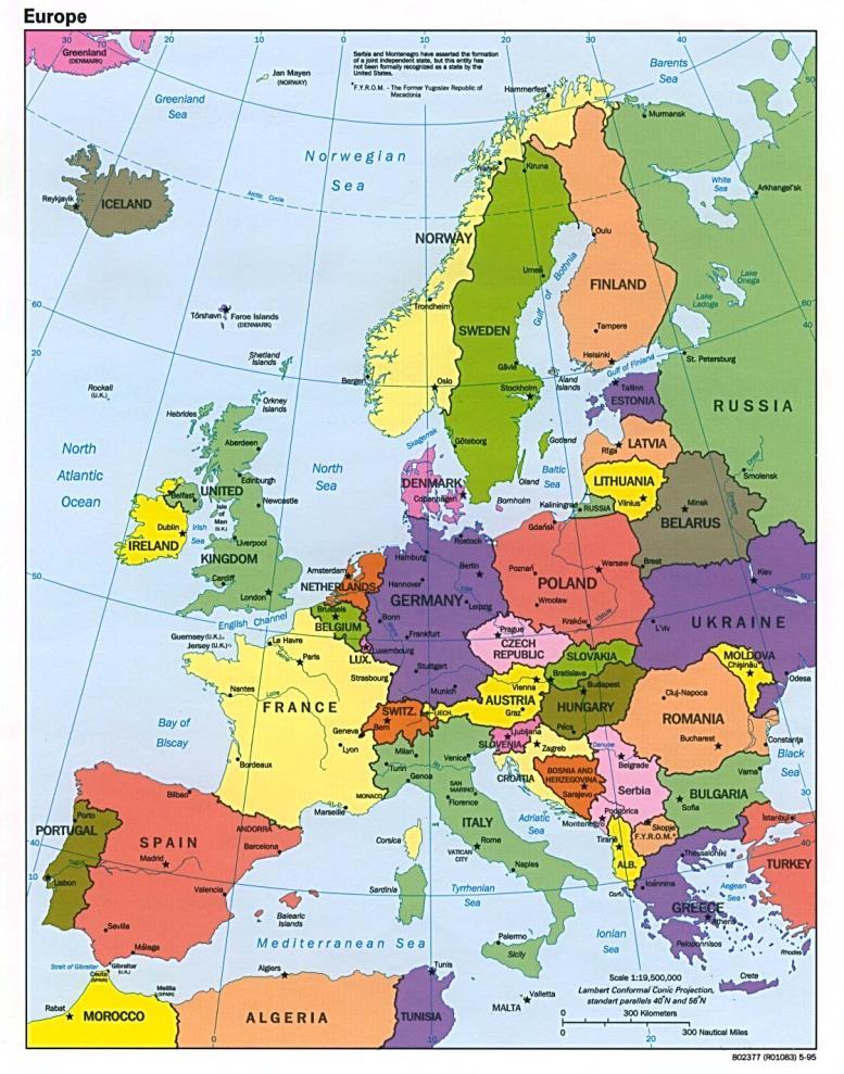 Země zapojené do programu Erasmus+ Vašimi partnery mohou být programové země 28 členských zemí EU Norsko,