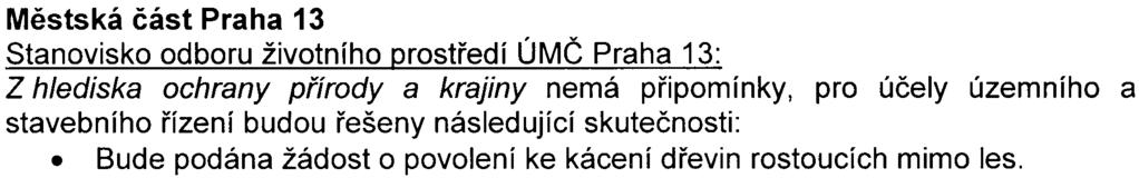 Výkopovou zeminu doporuèuje HMP pøednostnì využít na terénní úpravy v rámci stavby a dále pak nabidnout k využití pøíslušné mìstské èásti nebo dalším podnikatelským subjektùm napø.