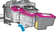 POZNÁMKA: HP software tiskárny vás vyzve k zarovnání inkoustových kazet, když tisknete