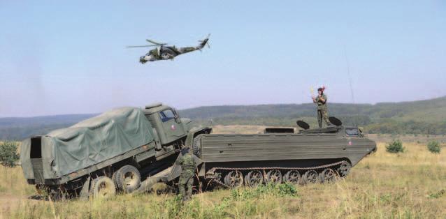 V extrémní situaci mohou na území ČR probíhat všechny typy vojenských operací.