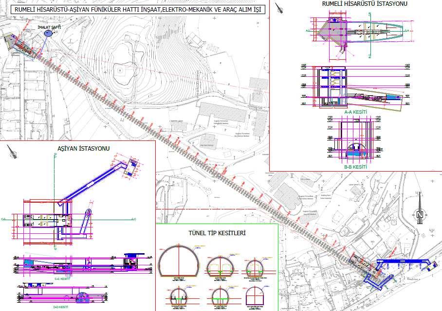 RAŽENÝ TRAŤOVÝ TUNEL DÉLKY 815 M VE SKLONU 13% RAŽENÝ HORNÍ A