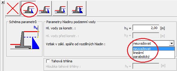 3 3 Zemina (specifikace, zatřídění) Profil [ m ] Tabulka s parametry zemin Objemová tíha 3 γ kn m [ ] Úhel vnitřního tření ϕ ef [ ] Soudržnost zeminy kpa c ef [ ] Třecí úhel kce