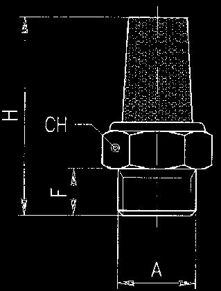 Funkční konektory 6063 Zpětný ventil s 1 x vnitřním závitem, 1 x