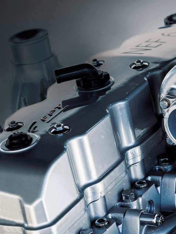 16 MOTOR Motory od FPT Industrial Společnost New Holland v oboru technologie Tier 4 není sama, může čerpat ze zkušeností svého partnera pro vývoj motorů: FPT Industrial.
