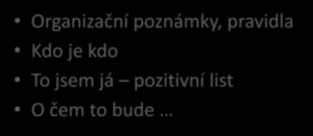 pravidla Kdo je kdo To