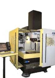 4.4 Obráběcí stroj Pro obrobení povrchu nástrojovou elektrodou jsme použili elektroerozivní obráběcí stroj AGIE Agietron Impact 3. Stroj využívá pro elektroerozivní hloubení firma Forez s.r.o. od roku 2002.
