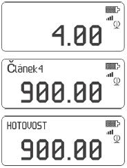 Příklad 3: Za předpokladu, že máme přednastavenéné PLU s názvem a cenou.