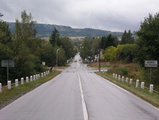 Oblast vjezdu zabránění přímého