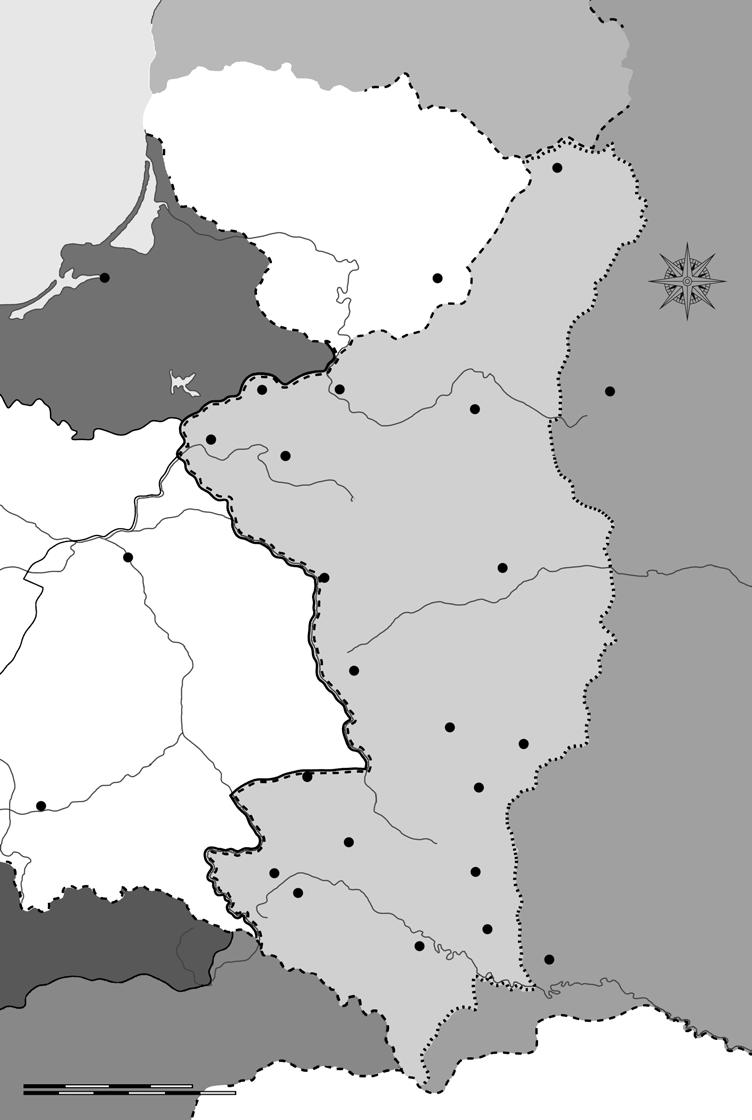 Polské východní provincie okupované Sovětským svazem říjen 1939 Bývalá východní hranice Polska Mírová hranice : linie rozdělující území mezi nacistické Německo a SSSR Mezinárodní hranice z října 1939