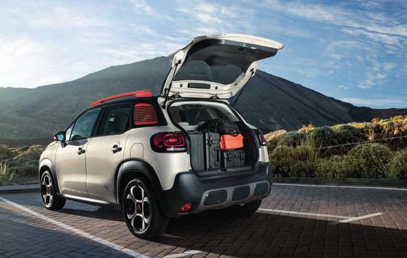 VÝJIMEČNÝ ZAVAZADLOVÝ PROSTOR CITROËN C3 AIRCROSS nabízí