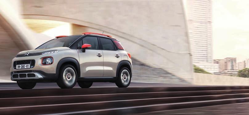 ÚSPORNÉ A ÚČINNÉ MOTORY V benzinové verzi je CITROËN C3 AIRCROSS v nabídce s novými motory řady PureTech atmosférickým PureTech 82 nebo přeplňovaným PureTech 110.