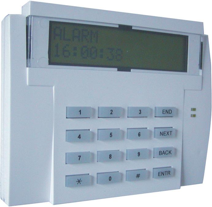 Zabezpečovací klávesnice KEY-01 PRODUKTY INELS Zabezpečovací klávesnice KEY-01 je určena pro ovládání zabezpečení v rámci systému INELS.