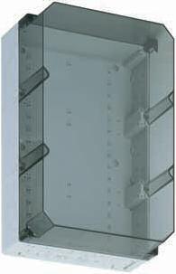 polykarbonát) nebo transparentní (polykarbonát) boční stěny s vyrážecími metrickými prolisy pro vylomení