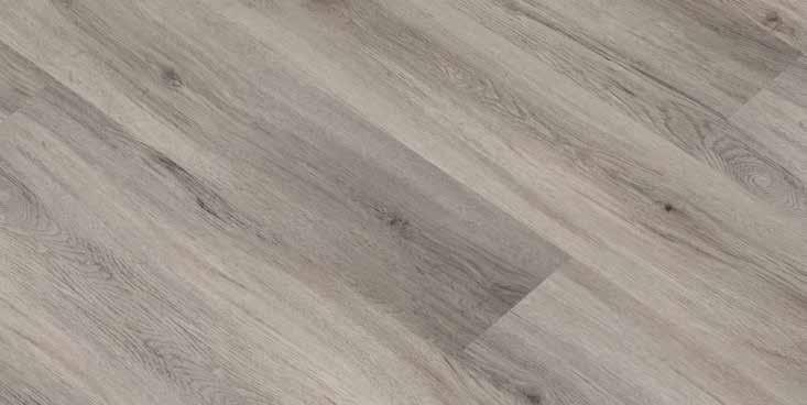 Dub cer šedý 7301-23 Cerris grey oak Jako by si s dekorem této podlahy pohrával vlahý vánek, jemné linie připomínající mořské vlny dávají široký prostor pro lidskou