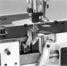 operation. (Fig. C) With thread and needle cooling, lubricating system avoiding the thread & needle breakage, skip stitch.