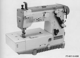 FT HIGH SPEED FLAT BED INTERLOCK MACHINES FT APPLICATION CODE11-0 UKONČENÍ DÉLKY (PRO JEMNÉ, LEHKÉ A STŘEDNĚ SILNÉ MATERIÁLY) BOTTOM HEMMING (FOR THIN, LIGHT WEIGHT MATERIAL) #605 #407 #406