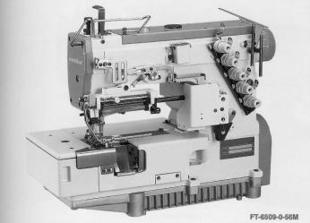 FT HIGH SPEED FLAT BED INTERLOCK MACHINES A P P L I C A T I O N C O D E FT 39-0 NAŠÍVÁNÍ GUMIČKY - GUMOKRAJKY (S OŘEZEM MATERIÁLU) ELASTIC TAPE OR LACE ATTACHING (WITH RIGHT HAND SIDE FABRIC TRIMMER)