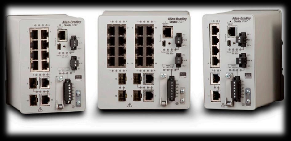 Stratix 2500 Lightly Managed Switch Proč si vybrat Stratix 5700 namísto Stratix 2500 Větší výběr počtu portů (6, 10, 18, 20), Lite Firmware a Full Firmware. Až 4 SFP porty. Až 2 GB porty.