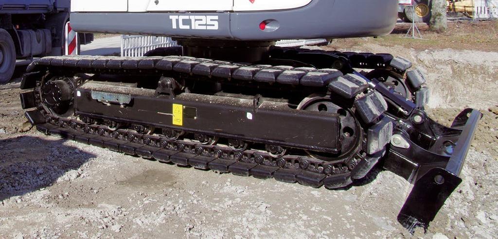 KBIN Jízdní převodovka utoshift nabízí automatické, tlakem řízené přepínání mezi rychlostními stupni - toto je zvlášť nápomocno při urovnávacích pracích.
